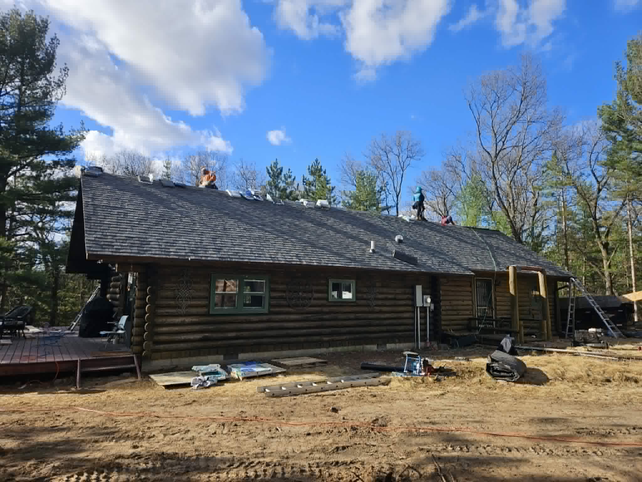 After — chimney repair project by Chimneys Plus Roofing & Exteriors in Madison, WI